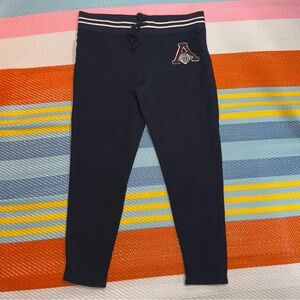 Abercrombie & Fitch Dark Blue Burgundy Sweatpants Boys Kids Size X-Large